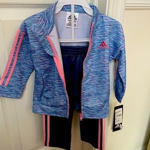 Adidas baby girl track suit